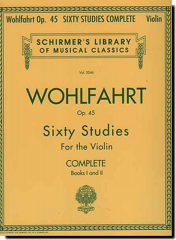 Wohlfahrt Sixty Studies Op 45