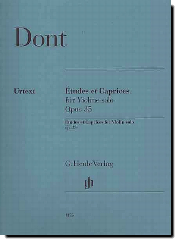 Dont, Etudes and Caprices Op. 35