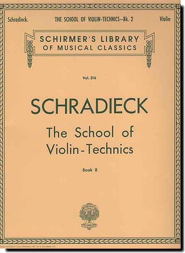 Schradieck, The School of Violin Techniques 2