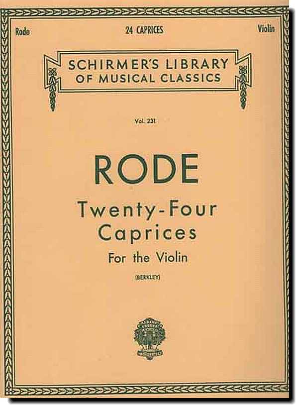 Rode Twenty-Four Caprices