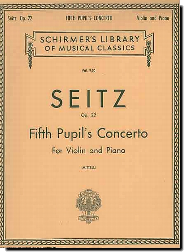 Seitz, Student Concerto No. 5 in D, Op. 22