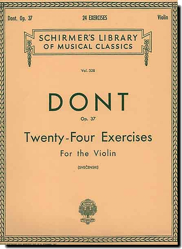 Dont, Twenty-Four Exercises Op. 37