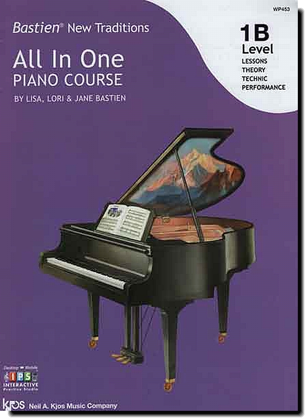 Bastien New Traditions All in One Piano Course Level 1B