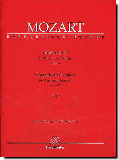 Mozart Concerto No. 17 in G major K453