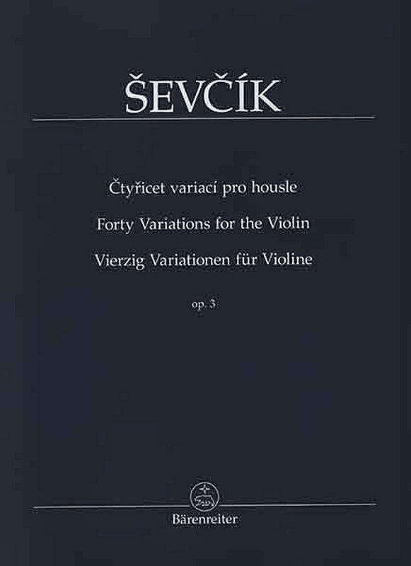 Sevcik, School of Violin Technique Op 3