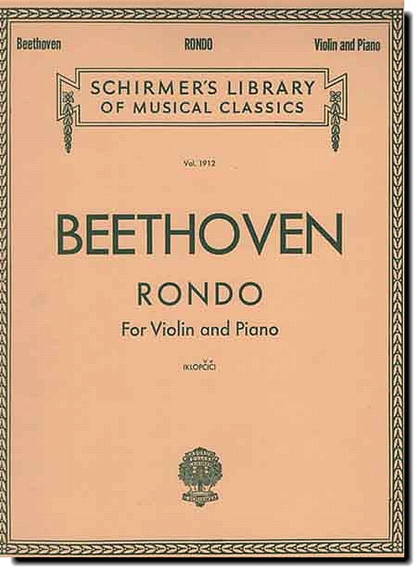 Beethoven Rondo for Violin and Piano