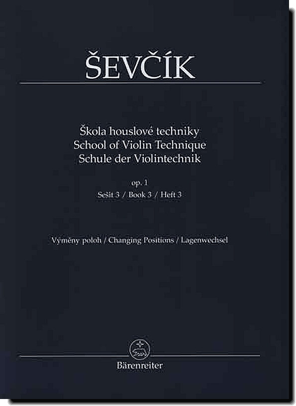 Sevcik, School of Violin Technique Op 1 Part 3