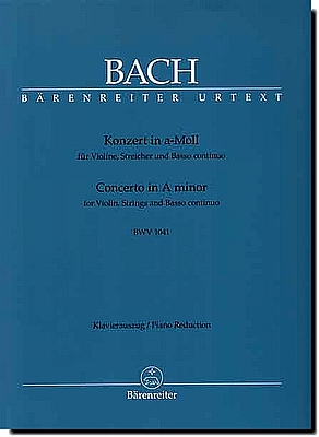 Bach Concerto in A minor BWV 1041