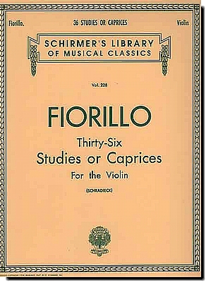 Fiorillo, Thirty-Six Studies or Caprices