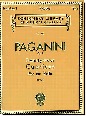 Paganini, Twenty-Four Caprices, Op. 1