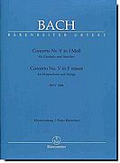 Bach, Concerto No. 5 in F min