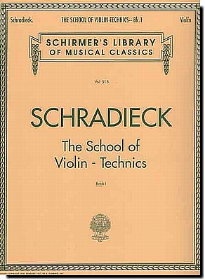 Schradieck, The School of Violin Techniques 1