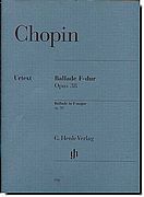 Chopin Ballade in F major  Op 38