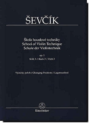 Sevcik, School of Violin Technique Op 1 Part 3