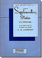 Supplementary Studies for Saxophone