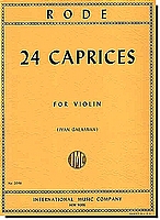 Rode 24 Caprices (Gamalian)