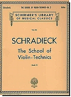 Schradieck, The School of Violin Techniques 2