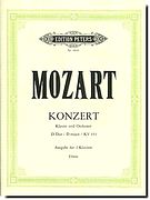 Mozart Concerto in D major K451